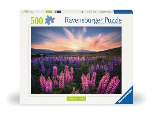 Ravensburger - Puzzle Adulte 500 pièces - Les lupins