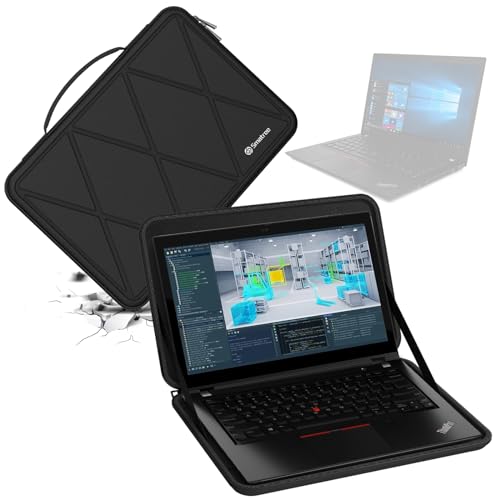Image of Smatree Hard EVA Protective Sleeve Case Compatible for 15 inch Lenovo ThinkPad P15 Gen 2 Mobile Workstation, for 15 inch Lenovo ThinkPad T15g Gen 2 Waterproof Sleeve (X8293)