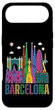 Este paisaje de la ciudad de Barcelona atracciones arquitectura España España España, regalo para los amantes de España, gran español, visita de viaje España diseño fresco es el regalo perfecto para los amantes de la ciudad de Barcelona. Gran regalo para amigos y familiares. Barcelona city Regalos Ropa