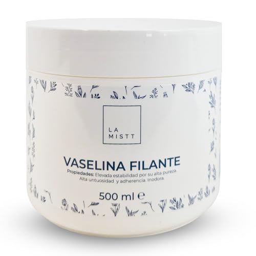 Vaselina Filante para Tatuaje 500 ml | Fórmula Mejorada Vaselina Pura de Uso Profesional | Vaselina Neutra