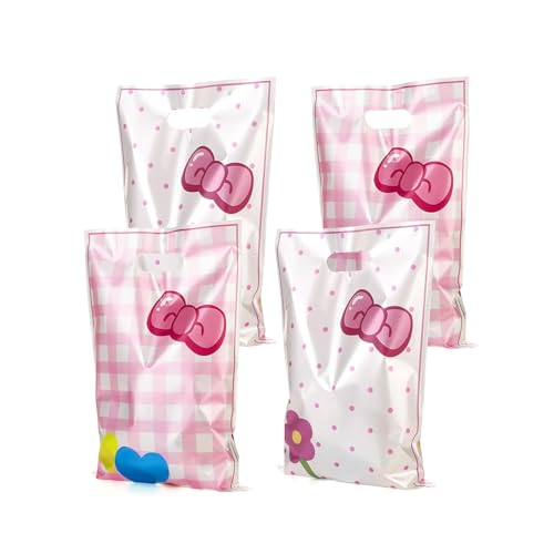 ADARRO Birthday Party Favor Bags 30 Pack, Cartoon Blue Dog Goodie Bags Plastic Bluk for Kids