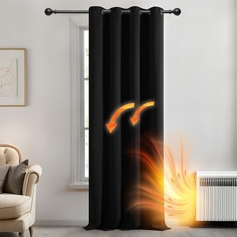 Deconovo Thermal Insulated Blackout Curtain Cover