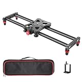 Große Kompatibilität: Die mehrfache 1/4-Zoll und 3/8-Zoll Schraubenlöcher an beiden Enden und in der Mitte sorgen für mehrfache Befestigungsoptionen; Es kann auf Tischplatte, Stativ oder Lichtständer verwendet werden (Der 1/4 Zoll zu 3/8 Zoll Schraube Adapter ist im Lieferumfang enthalten; Hinweis: Die Lichtständer und Stative sind nicht im Lieferumfang enthalten)