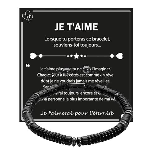 Lueaurra Idee Cadeau Homme Bracelet Cadeau Saint Valentin...