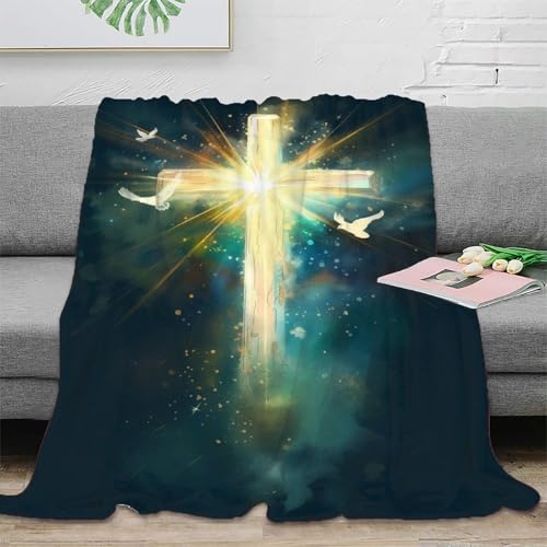 Couverture en microfibre douce et chaude pour lit, canapé et bureau - 3