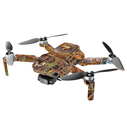 Image of MightySkins Compatible with DJI Mini 2 Portable Drone - Deer Pattern | Protective, Durable, and Unique Vinyl Decal wrap Cover | Easy to Apply, Remove, and Change Styles | Made in The USA