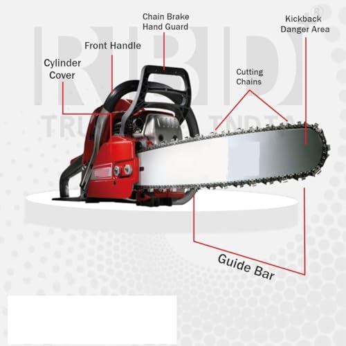 Image of 75CC Petrol Chainsaw 22 inch Heavy Duty (CNS10)