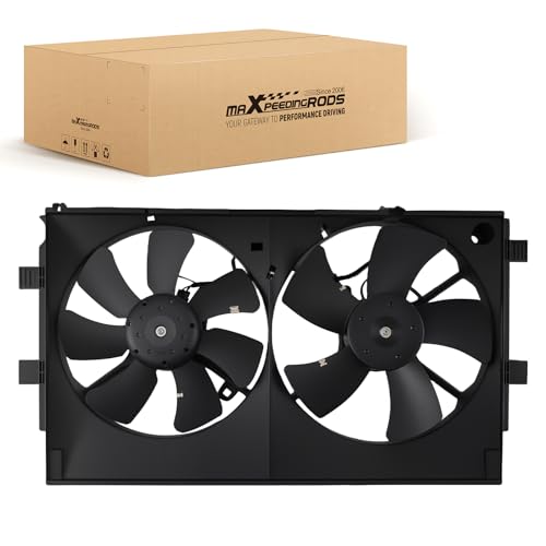 maXpeedingrods Conjunto de ventiladores para motor de ventilador para Mitsubishi Lancer 2.0L 2.4L 2008-2016 MR464708 1355A095 1355A093 1253L8 1308CS 1355A103 1355A102 240W
