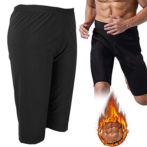 Short para sauna e suor, modelador corporal, shorts para sauna, calça de treino, neoprene respirável