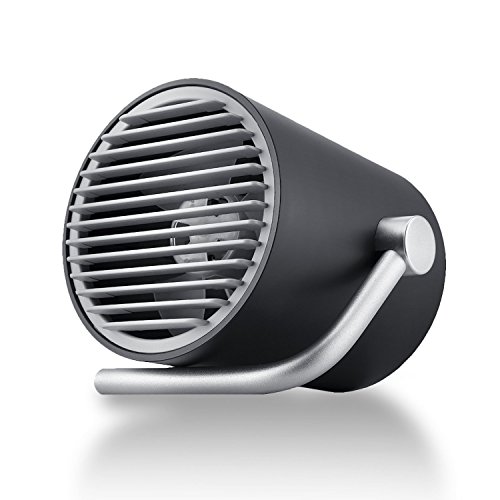 Yinsili Mini ventilador, pequeño ventilador de mesa ajustable con doble hoja, 2 velocidades USB, ventilador de escritorio personal, circulador de aire para oficina, mesita de noche, dormitorio, viajes Cover