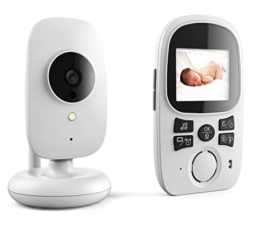 IREALIST H102 Digital Video Baby Monitor with Camera, 2.4 inch LCD, Night Vision, 2 Way Talk, VOX