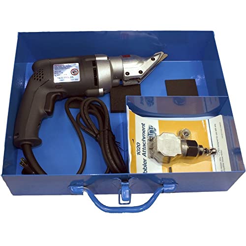 - Kett Electric Cutting Shears - 110 Volt, 18 Gauge, 2500 SPM, 5 Amp, Model# K-210