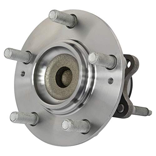 Image of TRQ Rear Driver and Passenger Side Wheel Bearing and Hub Assembly Set 2 Piece Compatible with 2010-2013 Kia Forte 2010-2013 Forte Koup