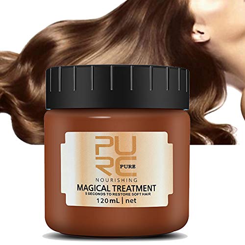 PURC Magical Treatment 120ML, Firstfly Advanced Molecular Hair Roots Treatment 5 Seconds Repairs Damage Hair Root Hair Tonic Keratin Hair & Scalp Treatment