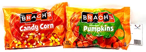 Brach\'s Candy Corn Bundle. One Bag of Brach\'s 16.2oz Candy Corn & One Bag of Brach\'s 16.2oz Mellowcreme Pumpkins & Recipe Card from Carefree Caribou. Over Two Pounds of delish Brach\'s Holiday Candy! - Thumbnail 3