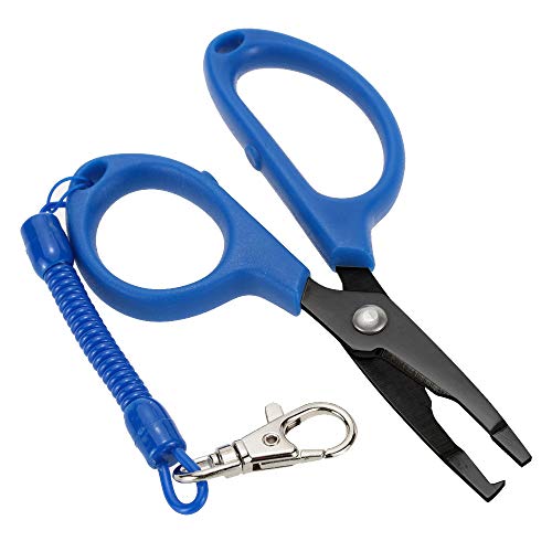 KKmoon Alicate de pesca externo 13cm Linha cortador tesoura removedor de ganchos