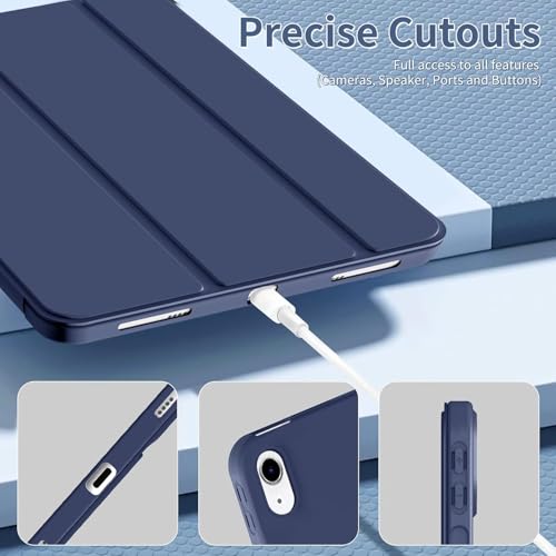 Image of Tablet Case Cover for Apple iPad mini 7.9 inch (2nd,3rd Gen) [Auto Sleep /Wake Cover] [Trifold Stand] - Blue