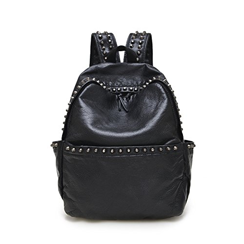 Sac à bandoulière Mesdames grand format en cuir souple casual