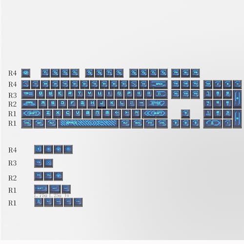Touches PBT rétro GTSP profil ASA pour clavier switch MX
