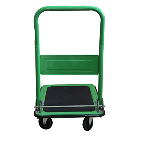 Carretilla plegable de acero con ruedas de PU para carga 150 kg miniatura 5