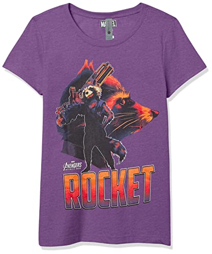 T-shirt Marvel Rocket fille idéal pour les sorties au parc et le quotidien