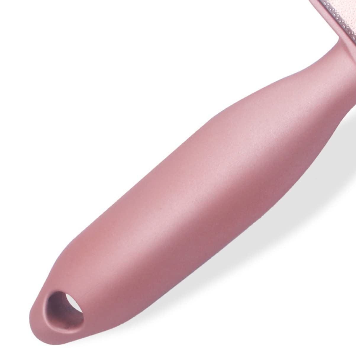 FRCOLOR 3pezzi Raspa Piedi Multifunzionale Inossidabile Rosa Rimuovi Calli e Secca Per Dei Piedi Facile Da Usare e Durevole