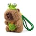Sinuamanore Capybara Plush Keychain Cute Capybara Stuffed Animal Gift Capybara Pendant for Backpack Charm Birthday Gift Stocking Stuffers