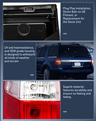 Image of Nilight Taillight Assembly for 2007-2017 Ford Expedition Driver Side