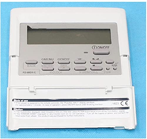 Confezione: 1 pezzo LODCC per Mitsubishi Motor Central Air Conditioner Wire Controller PZ-60DR-E Pannello di Controllo Manuale dell\'operatore Tabellone (Colore: Nuovo) Semplice (Color : New)