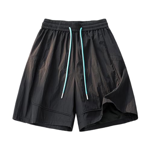 Short de sport confortable respirant avec taille élastique pour running