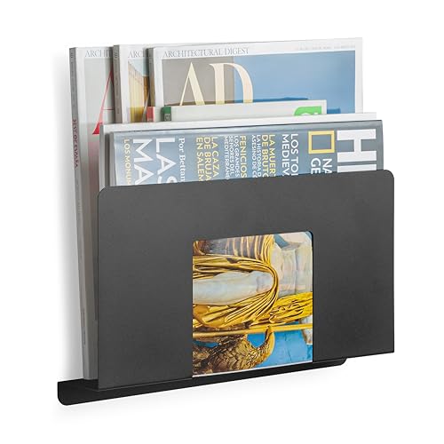 Zeitschriftenständer für den Schreibtisch, Zeitschriftenordner, Aktenordner, A4-Papier, A4-Papier,...