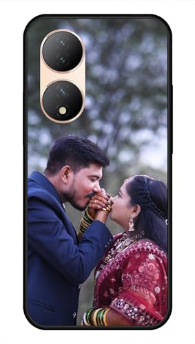 Image of NDCOM for Customised Vivo Y100, Y100A, Vivo T2 5G Back Cover | DIY Personalised Photo Design | Customized Gift Custom Text Name Printed Metal Case