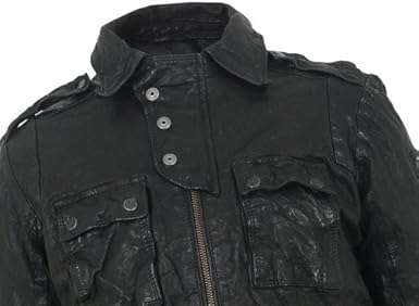 Diesel loon leather jacket Clearance