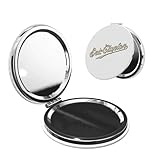 コンパクトミラー エリック クラプトン 化粧鏡 携帯ミラー 手鏡 メイクアップミラー 折りたたみ式 両面拡大鏡 旅行 携帯便利