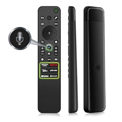 Voice Remote for Sony-TV-Remote, Replacement for All Sony Remote Control for Bravia Smart TV with Voice Function, for Bravia 4K 8K UHD LCD HD LED OLED Series TVs with 6 Shortcut Buttons