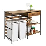 Produktmaße: BHT ca: 120x90x45cm (siehe Abbildung); Paketmaße: Paket A: 132x56x11cm; Paket B:70x53x15cm