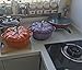 Cast Iron Pumpkin Cocotte - Dutch Oven Pot With Lid, Non Stick, Stew & Soup Pot, Serves 3-5, Halloween & Thanksgiving Decor Gift (Orange)