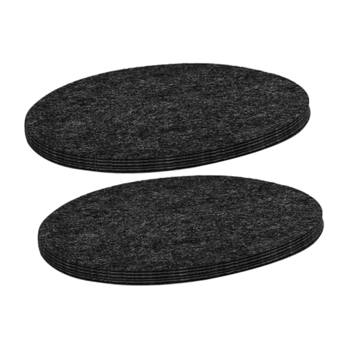 SOLUSTRE Round Pan Separators Dish Protectors Felt Plate Potholder Set 10 Pieces