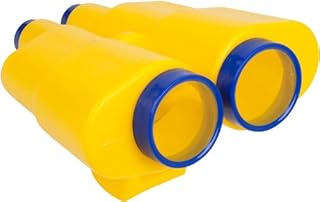 Swing Set Stuff Binoculars with SSS Logo Sticker, Yellow