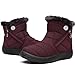 Imagen de Botas Invierno para Mujer Botines Nieve Impermeable con Cremallera Forradas Cálido Boots Zapatos Outdoor Ultraligero Antideslizante