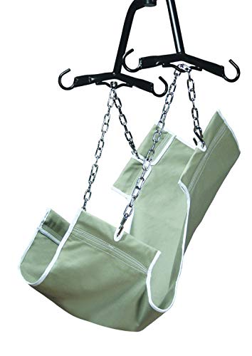 Graham-Field GF112-C-LC Lumex Standard 2-Point Sling for Patient Lifts, Canvas Fabric, One-Size, 220 Pounds
