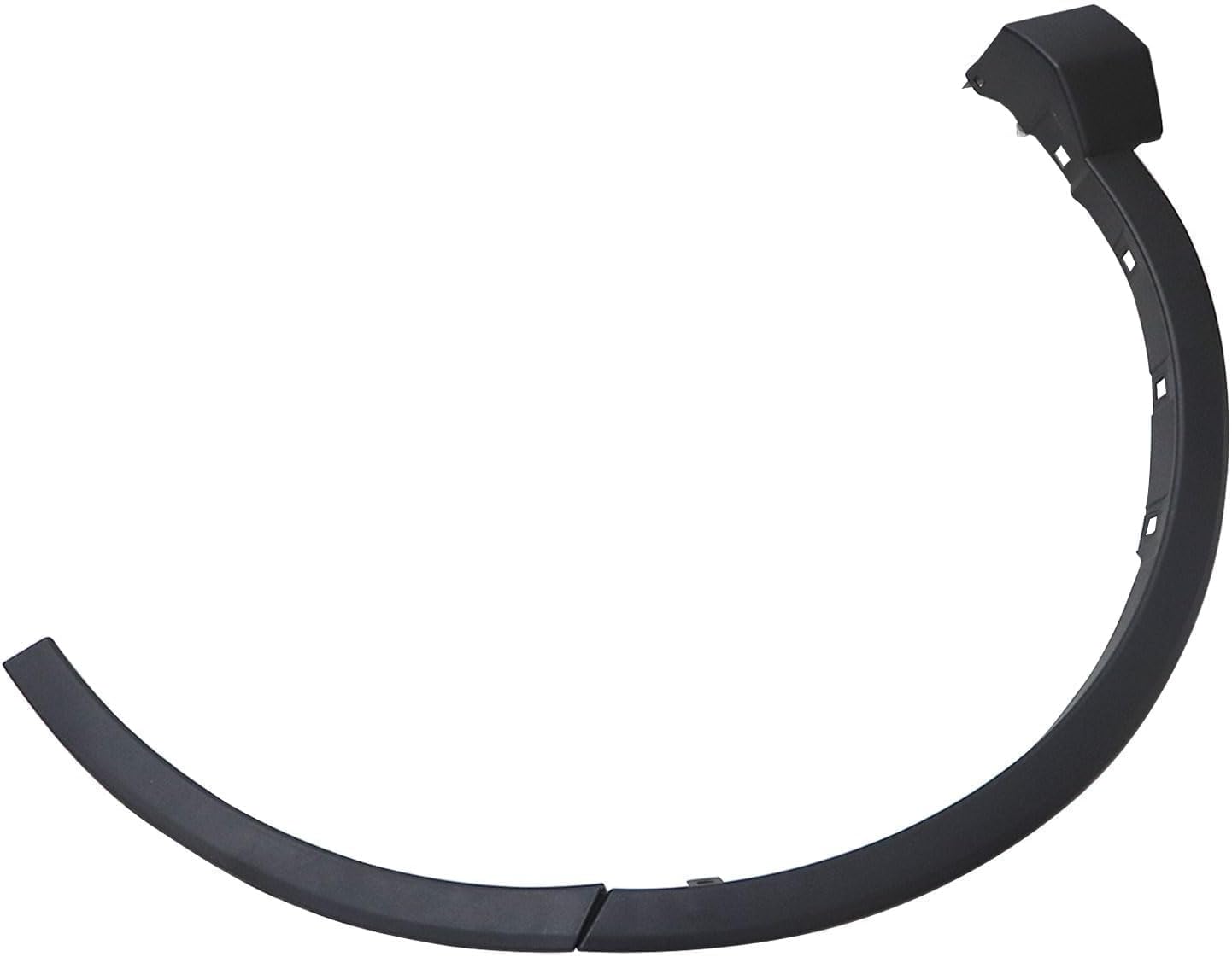 SecosAutoparts 2pcs Front Right Side Wheel Fender Trim Molding Compatible with Toyota Rav4 2013-2018 2.5L l4 Replace# 75601-0R060 52112-0R060 7560142100 TO1291113