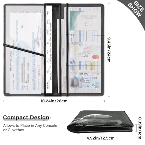 Organizador de Documentos para Auto PU miniatura 3