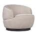 Produktbild MATHI DESIGN Woolly Drehsessel, Velours, Natur