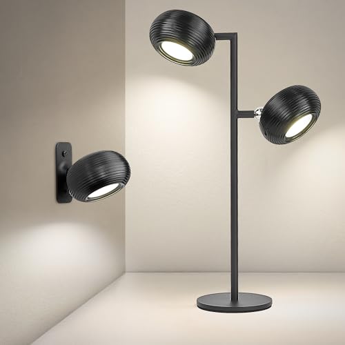 LuminexDesigns Cordless LED Wall Light with Detachable Magnetic Lamp Head - Image 2