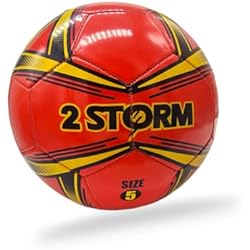 NR HERMANO ESPAÑOL FÚTBOL DE Calidad DE TRIENADO DE Estándar de la FIFA 2 Storm, Soccer Ball, Football, Soccer Ball Unisex-Youth, Talla 5 PVC de fútbol de Piel de fútbol para Profesional 4 NR HERMANO ESPAÑOL FÚTBOL DE Calidad DE TRIENADO DE Estándar de la FIFA 2 Storm, Soccer Ball, Football, Soccer Ball Unisex-Youth, Talla 5 PVC de fútbol de Piel de fútbol para Profesional