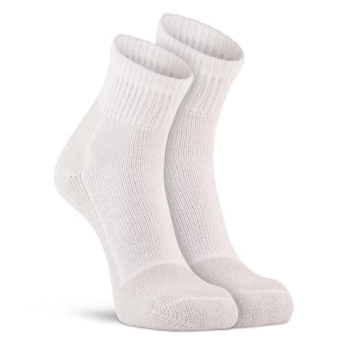 Fox River Wick Dry Athletic Heavyweight Sport Quarter Crew Socks (2 Pair Pack)
