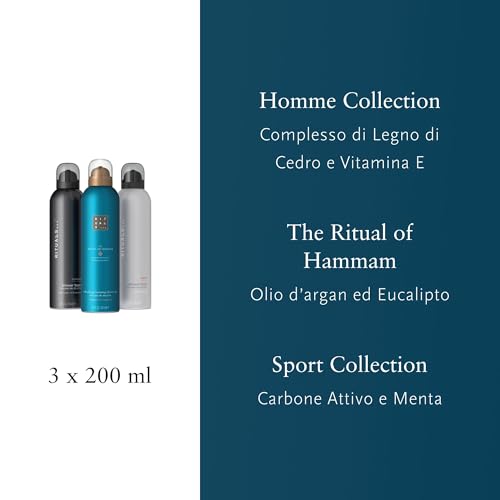 Rituals Homme Douchefoam Set – Hammam & Sport, 3x200ml - View 2