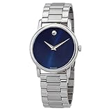 Movado Classic Museum Quartz Navy Dial Men's Watch 2100015