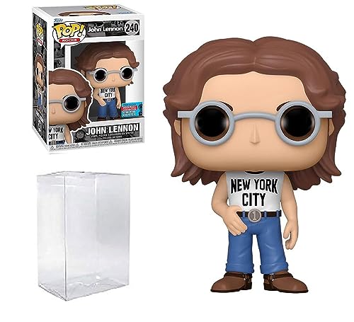 Funko John Lennon Nycc 2021 Fall Convention - Bundled With Pop Box Protector
